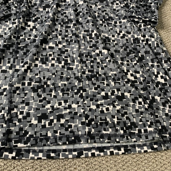 Soybu Womens Dress Size Medium Gray Digital Camouflage 1/2 Zip Pockets Active - Picture 4 of 10